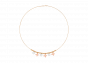 Floral Pendant With Rose Gold Chain